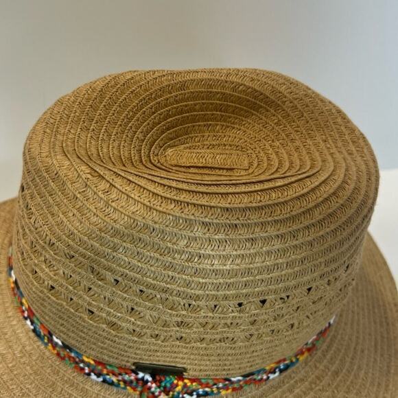 Eddie Bauer Panama Packable Straw Hat, Multicolor Braided, size Small/Medium - Picture 5 of 16